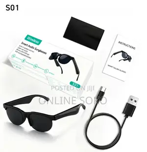 Bluetooth Audio Smart Sunglasses With Built-in Speakers Microphone