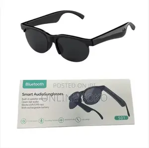 Bluetooth Audio Smart Sunglasses With Built-in Speakers Microphone
