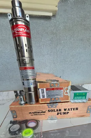 Submissible Rutan Solar Pump 70m – 275w (With Inverter)