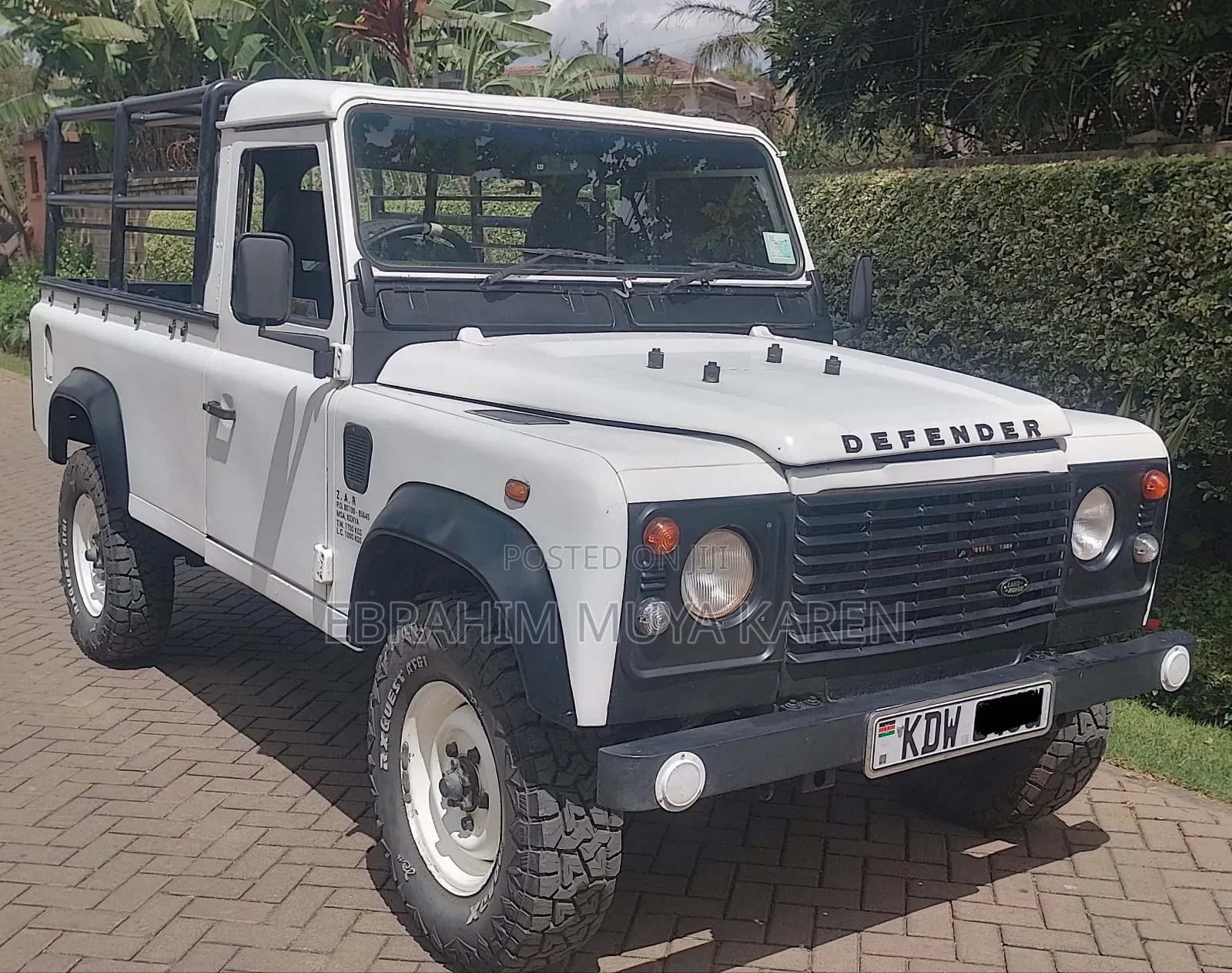 Land Rover Defender 2007 White