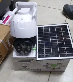 4g Single Lens V380 Solar Powered Rotating