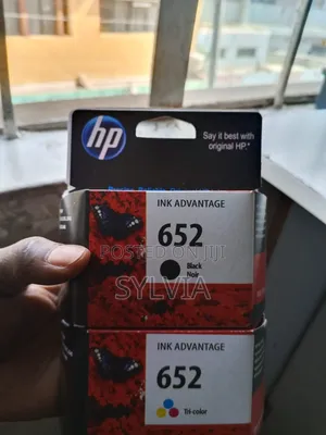 652 Tri Color and Black Cartridges