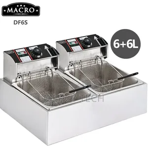 Nunix Macro Double Deep Fryer