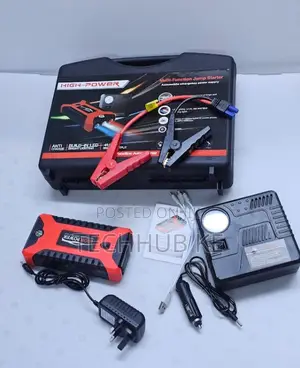 Car Jump Starter With Air Compressor Battery Booster for Cars, Suvs