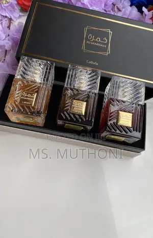 Lattafa Khamrah Perfume Set (3 PCS , 30 Ml Each )