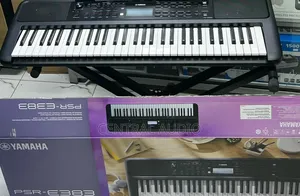 Brand New Yamaha Series PSR E383 61keys Keyboard With Free Adapter