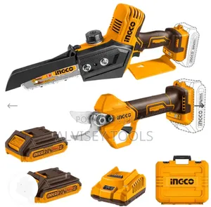 Ingco Cordless Gauge Shears and Pruner Combo Kit
