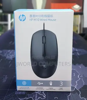 Hp Usb Mouse M10 Black - 6cb80pa