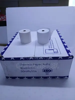 Thermal Paper Roll 80mm X 80mm Widely Used in Offices, Restaurants Etc