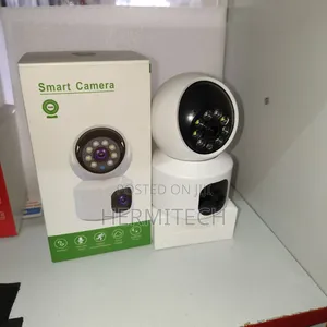 Wireless Indoor CCTV Surveillance Camera Motion Detection Dual-Lens