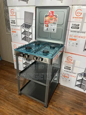 Eurochef Ec 6074 (4burner Gas Cooker) With Stand