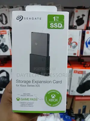 Seagate Storage Expansion Card for Xbox Series X|S 1tb of Capacity.