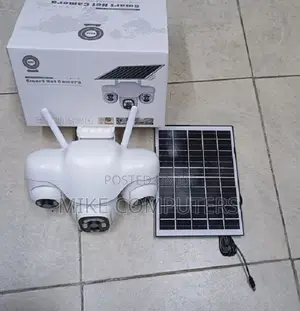 4g Solar Camera With Sim Card Triple Lens CCTV
