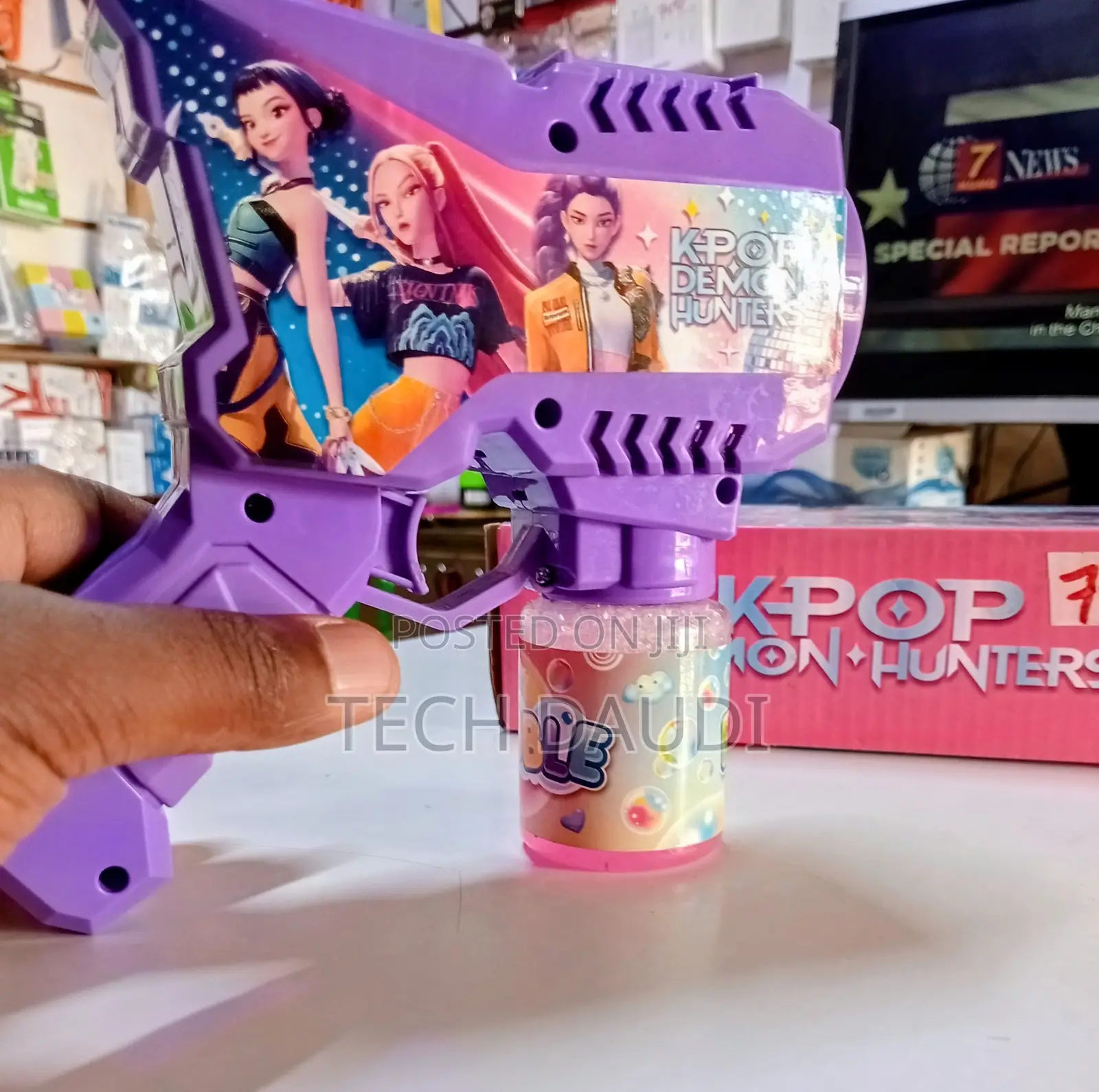 Bubble Gun With Led Lights