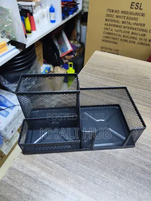 Mesh Desk Organiser Mesh Office Supplies Organizer – Desktop Storage