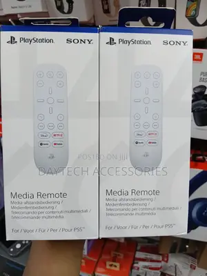 This Is a Sony Playstation 5 Media Remote - White