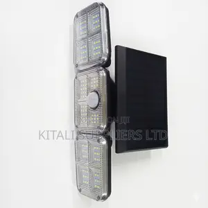 Jsot 3-head Adjustable Solar Floodlight
