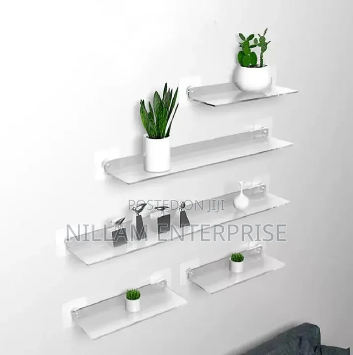 Acrylic Floating Shelf 40cm