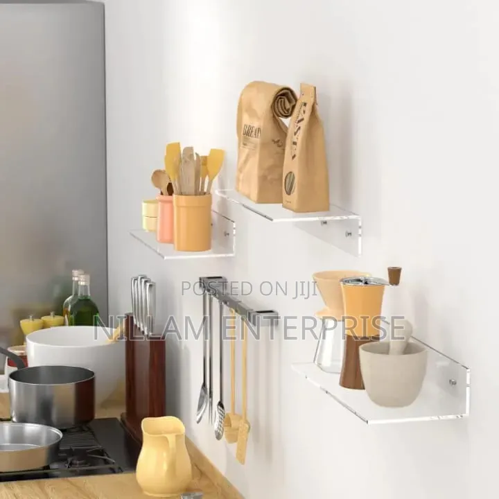 Acrylic Floating Shelf 40cm