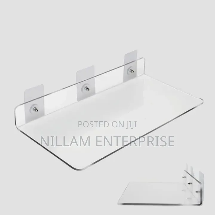 Acrylic Floating Shelf 40cm