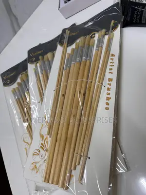 Art and Crafts Wooden Painting Brushes