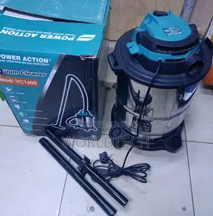 Power Action Vacuum Cleaner/Heavy-Duty Wet Dry Cleaning System