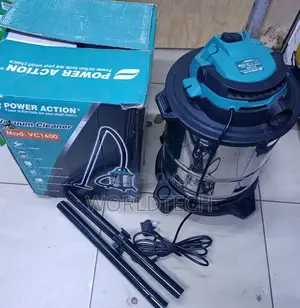 Power Action Vacuum Cleaner/Heavy-Duty Wet Dry Cleaning System