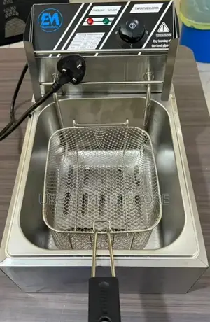 Electromate 6 Litres Single Deep Fryer Commercial Cooker