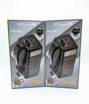 Calus 65000mah Power Bank 22.5w Fast Charging With Led Light.