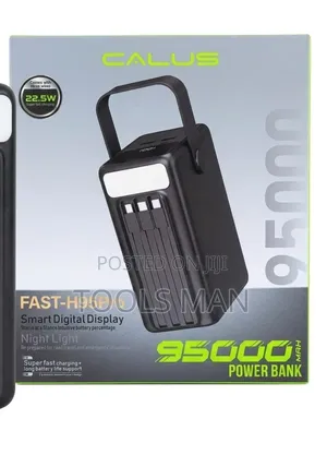 Calus Fast-H95pro 95000mah Fast Charging Power Bank With Led Light.