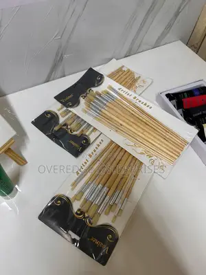 Adult Wood Artistic Brushes for Painting
