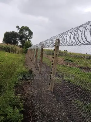 Premium Electric Fence Installation With Razor Wire Fence