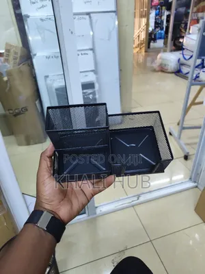 Desk Organizer With Compartments – Mesh Office Desk Organiser