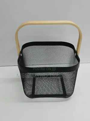 Fruit Storage Basket / Wire Mesh Portable Basket