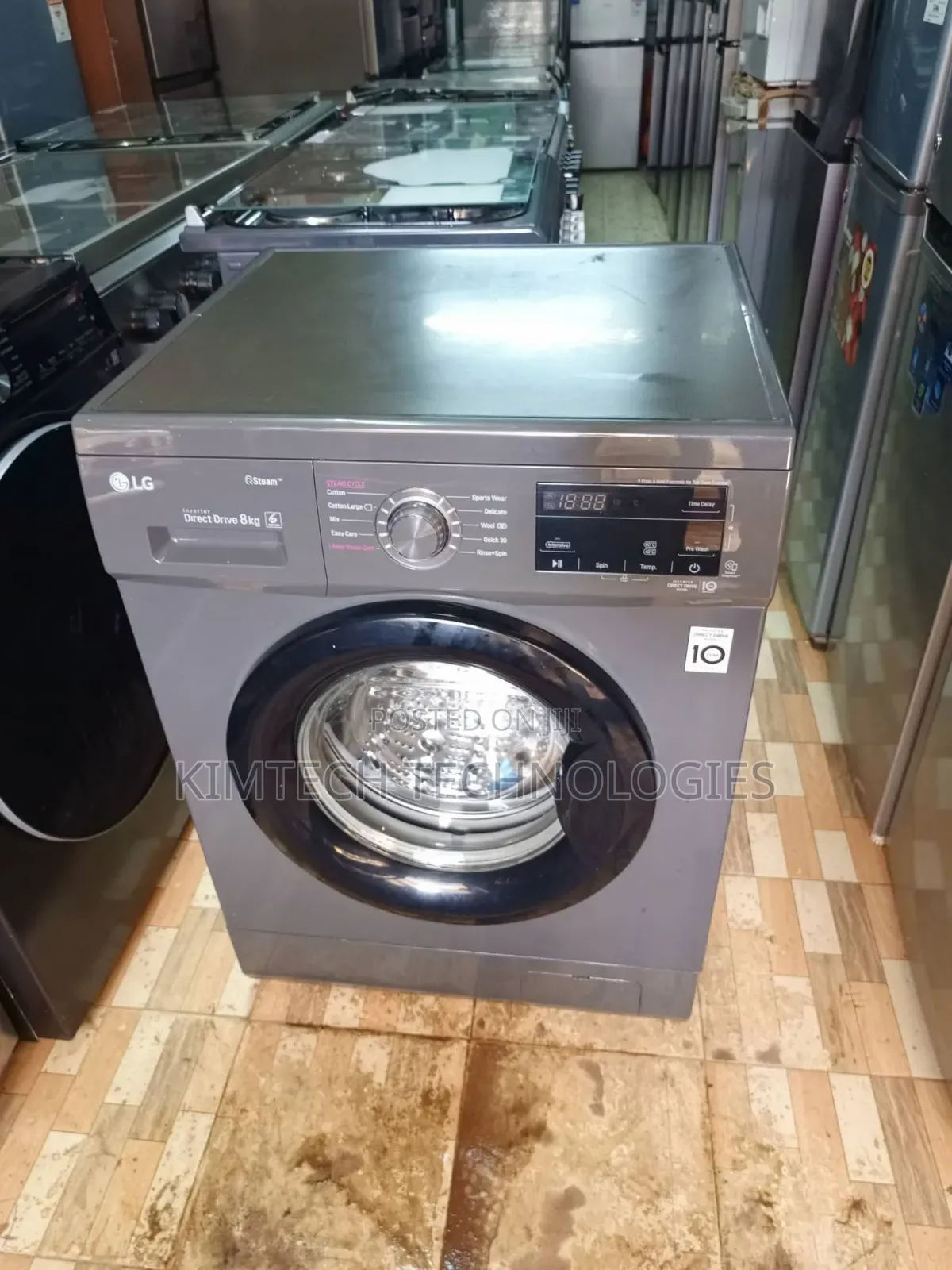 LG 11kg Front Load Washing and Spin Washing Machine