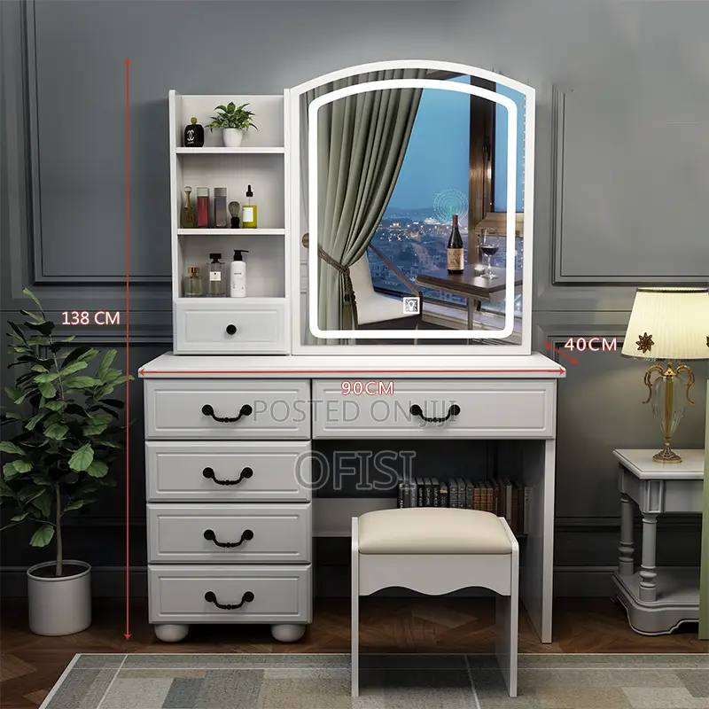 Dressing Table With Led Lights