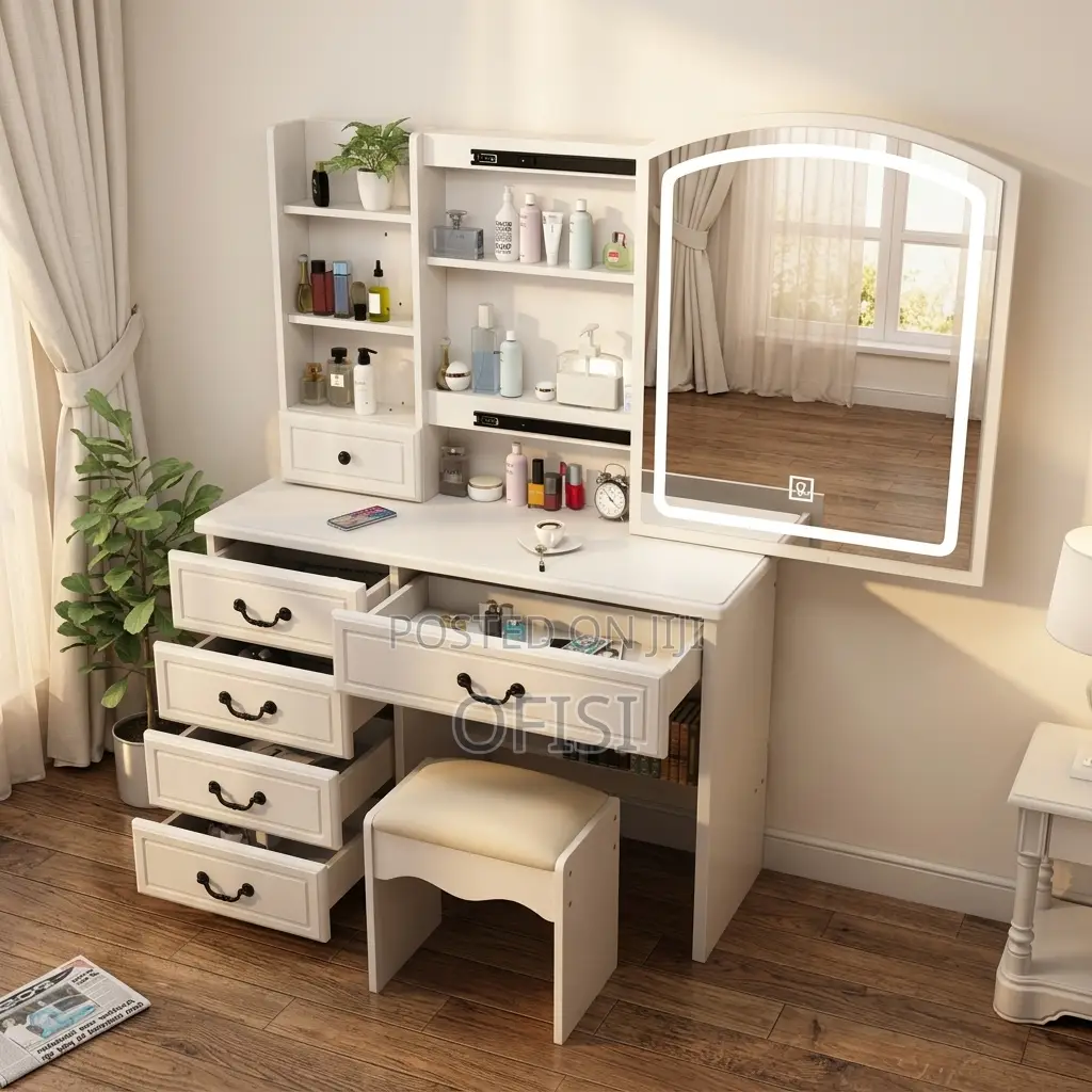 Dressing Table With Led Lights
