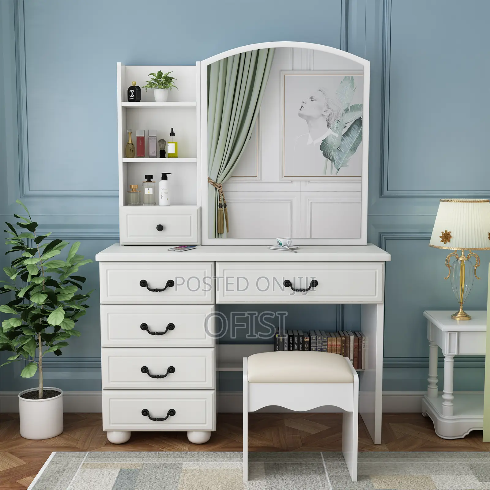 Dressing Table With Led Lights
