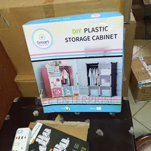 Portable 2- Column by 3 Plastic Wardrobes