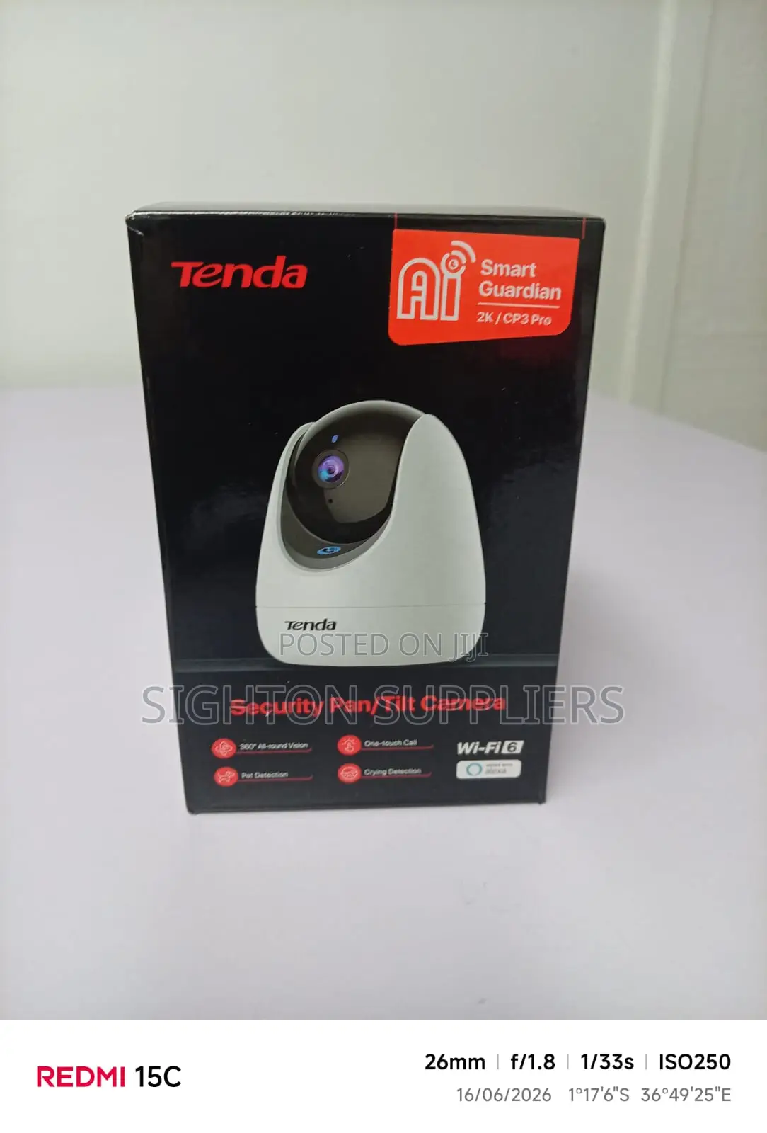 Tenda Cp3 Pro Security Camera