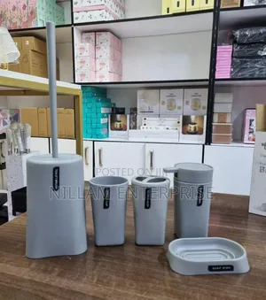 5 PCS Bathroom Organizer*
