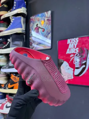 Nike Air Jordan Hex Mule in the Dark Team Red.Sizes:40 41 42 43 44 45_
