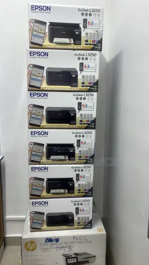 Epson Ecotank L3250 A4 Wifi Wireless All in One Ink Tank Printer
