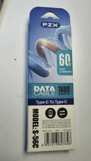 PZX Type-C to Type-C High Speed Data Cable