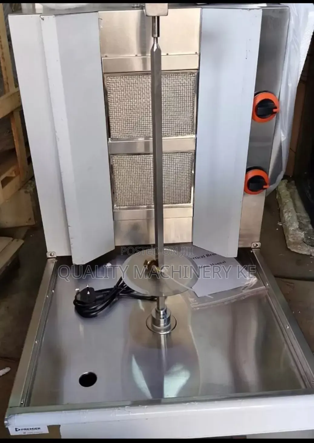 High Quality 2burner Shawarma Machine