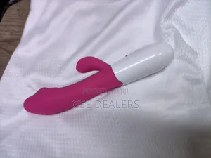 The Rabbit Vibrator Dildo,Women Clitoral and G-Spot Thrusting Sex Toy
