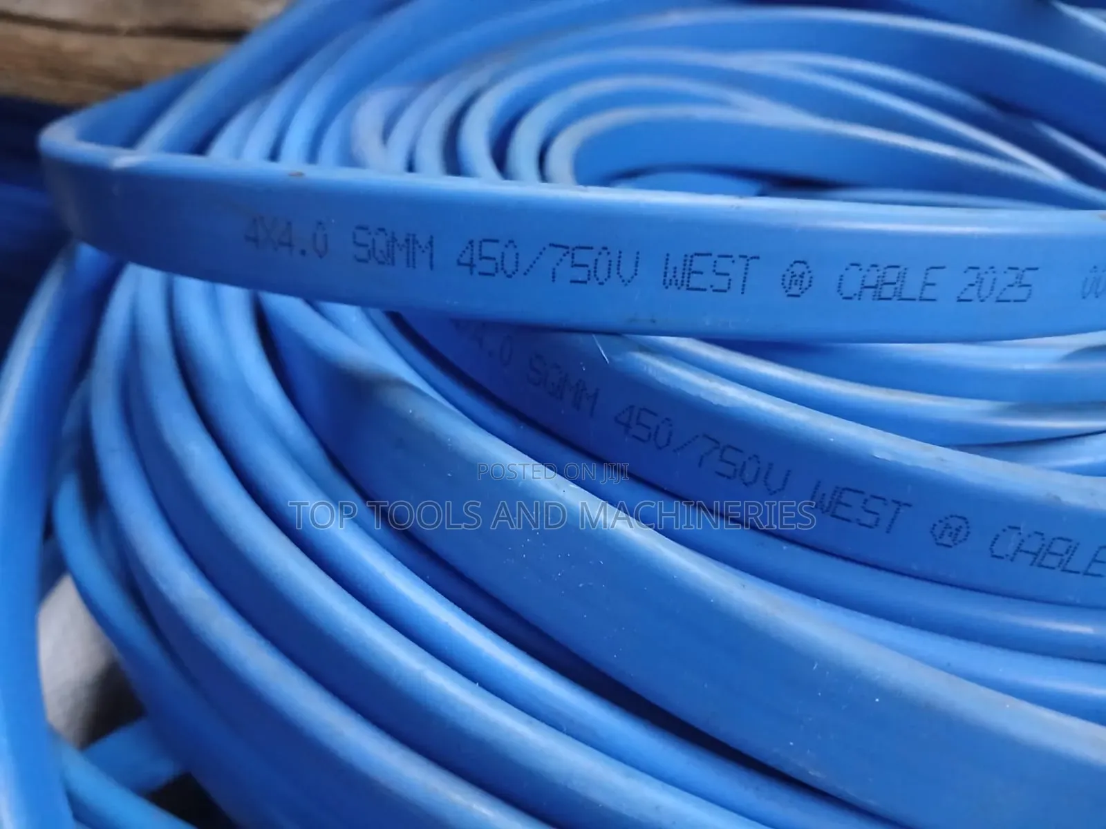 4.0mm2 4 Core Flat Submersible Cable(Price Per Meter)