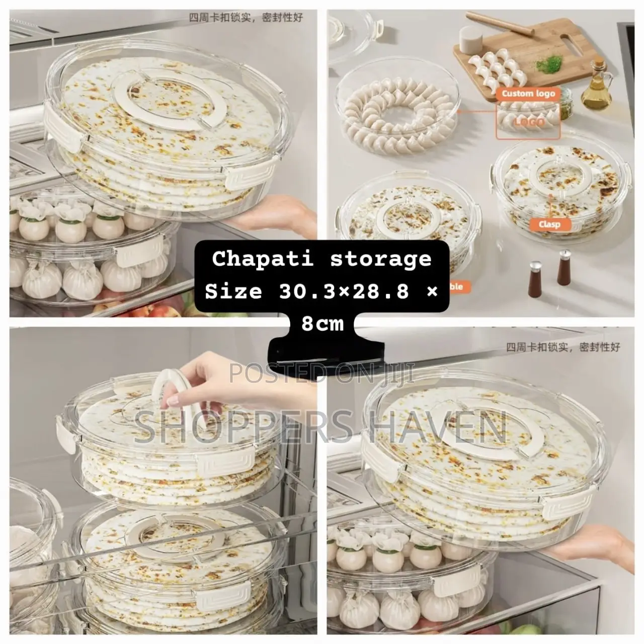 Chapati Storage Container