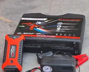 Jump Starter With Air Compressor, Battery Booster Usb Charging