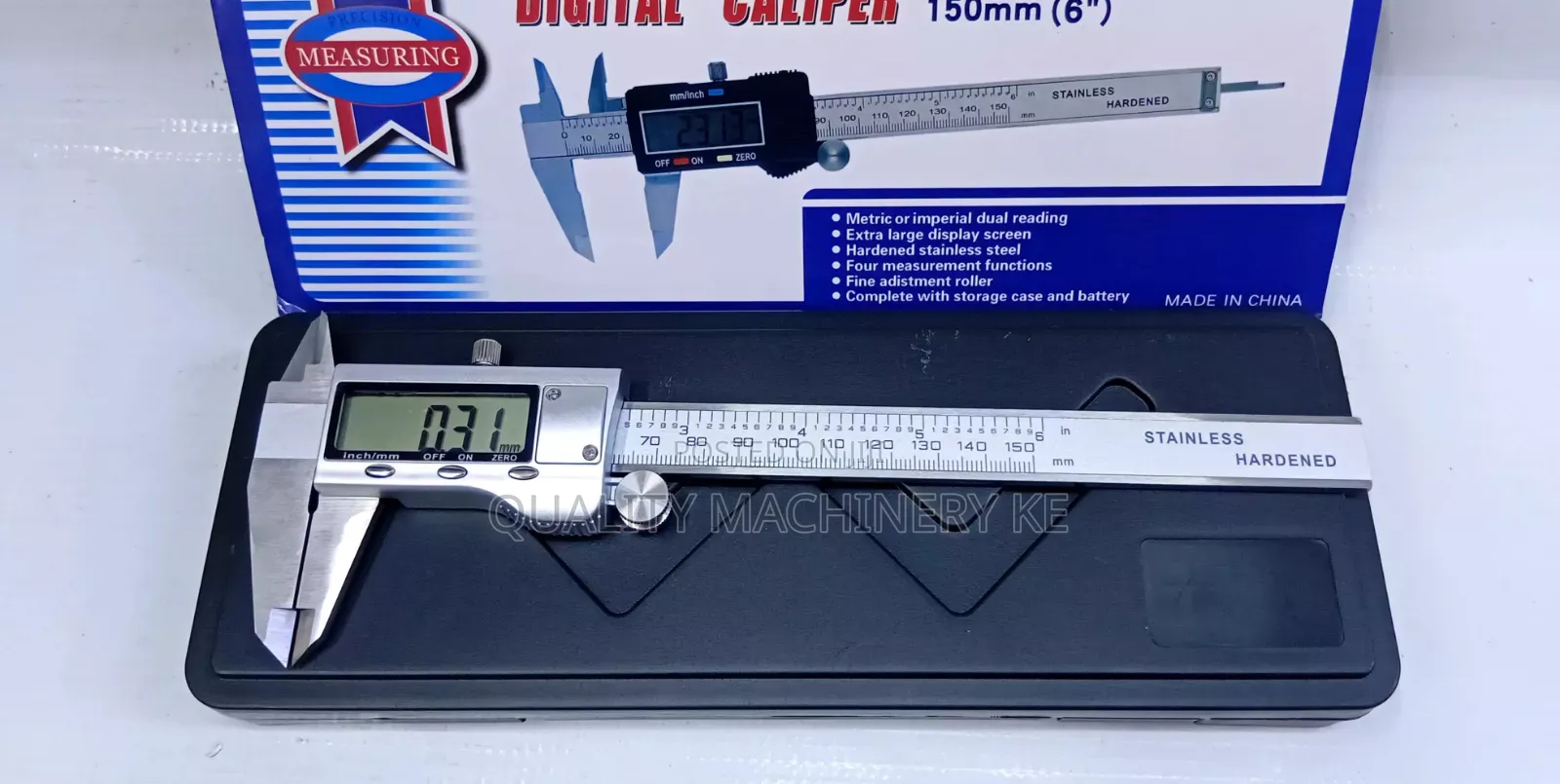 High-Precision Digital Vanier Calliper 6"